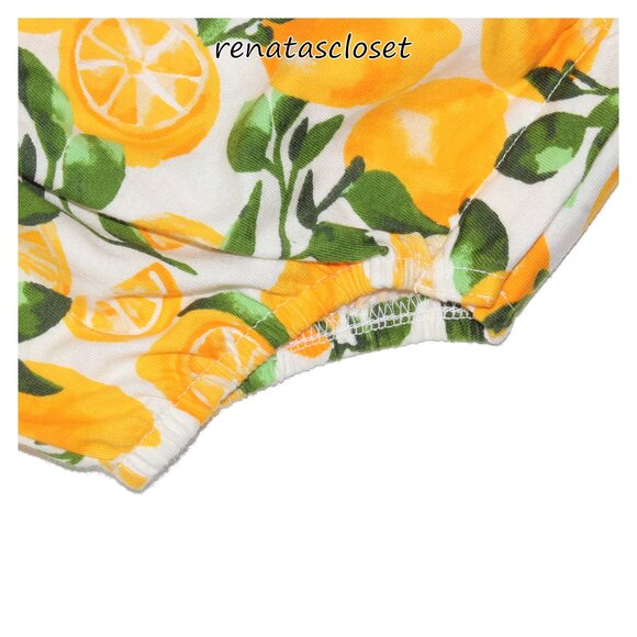 Old Navy Baby Girls' Lemon Printed Flutter-Sleeve Romper NWT - Picture 5 of 13